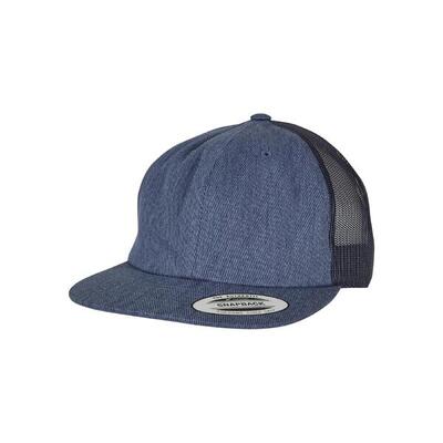Cappellino con visiera jeans Flexfit Trucker