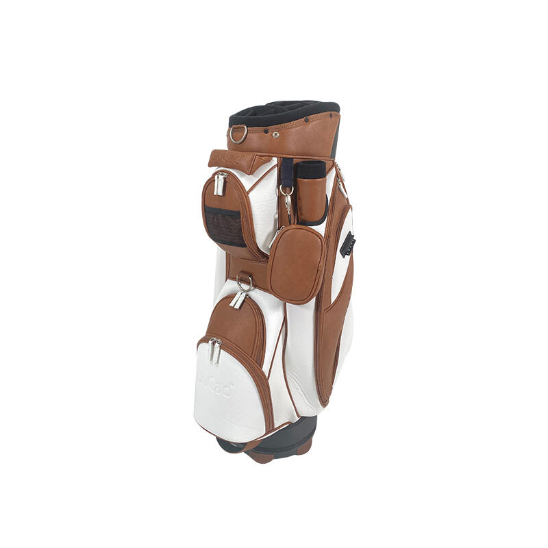 Jucad - Sac Chariot Jucad Style - Sac De Golf - Blanc|marron - No Size - Decathlon