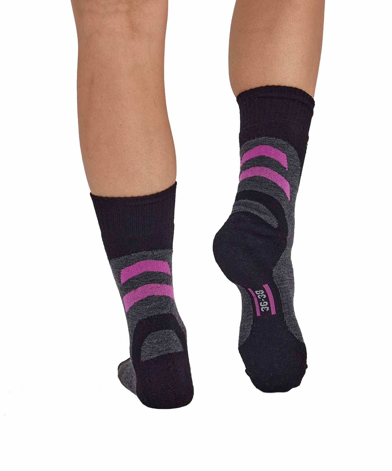 Skarpety trekkingowe damskie wełniane Brubeck Trekking Merino 3/5