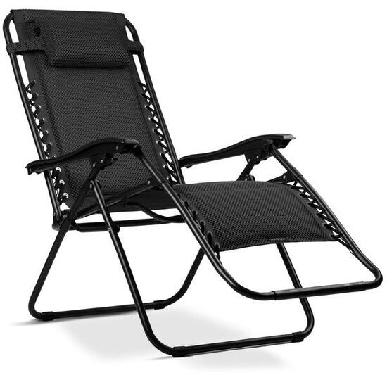 Leżak turystyczny plażowy składany grawitacyjny Sofotel