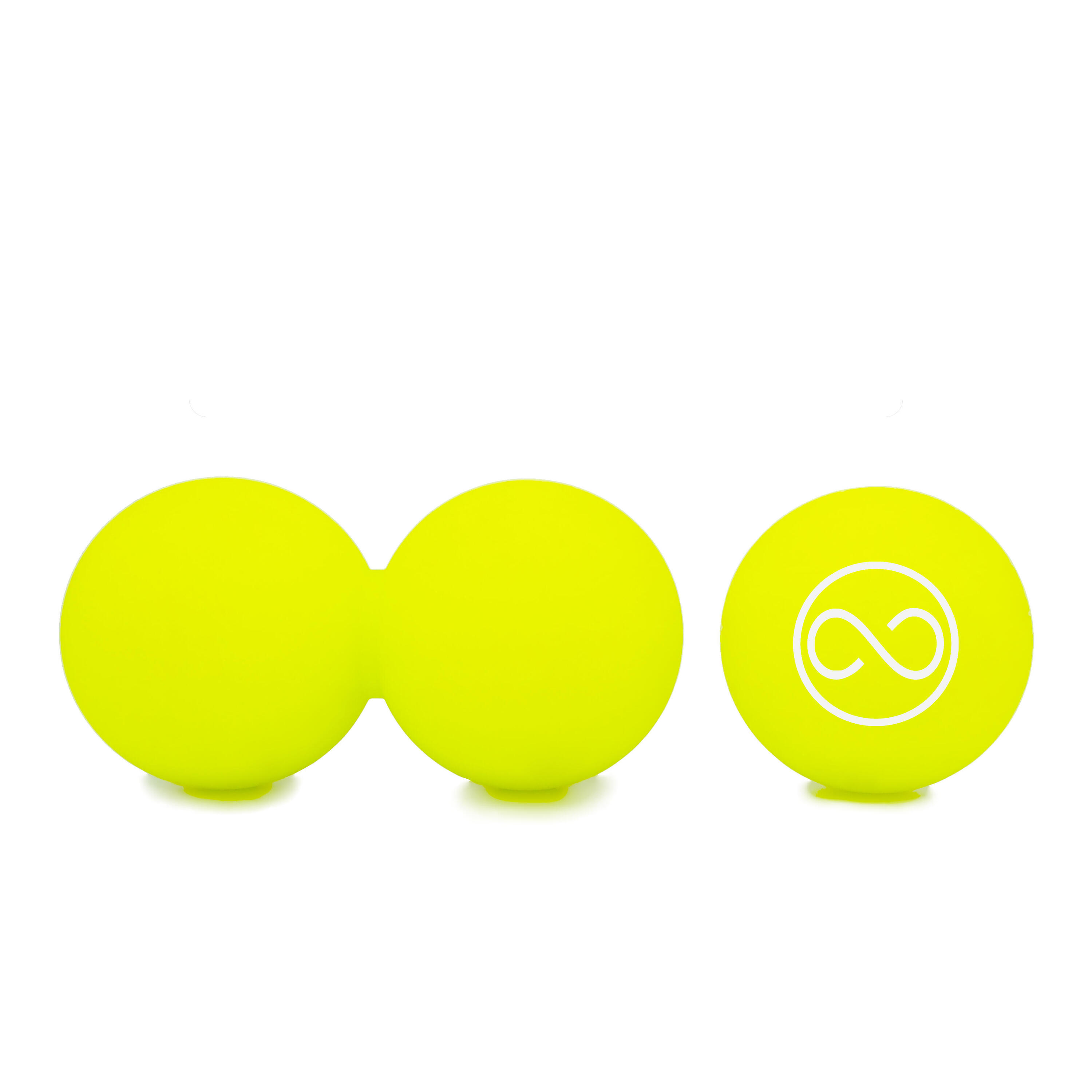 KALAHARI 4 WELLNESS Palline Massaggio Muscolare, Palla Doppia e Lacrosse per Automassaggio, Recupero