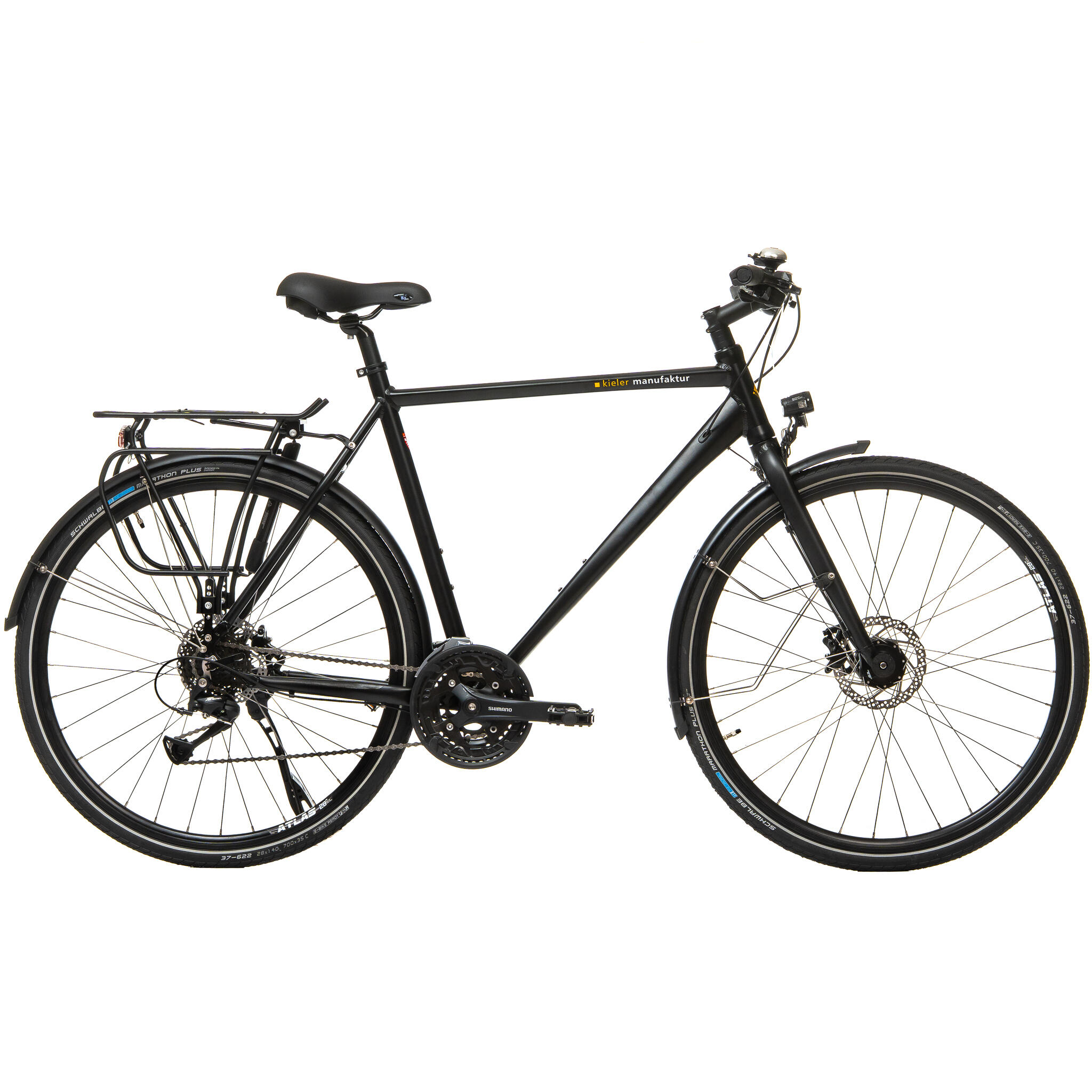 Refurbished, Kreidler 2833 trekkingfiets - 28 inch, L, zwart 1/7