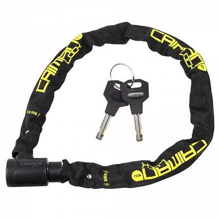 Cadenas à chaîne avec gaine en nylon et serrure anti-crochetage Eltin