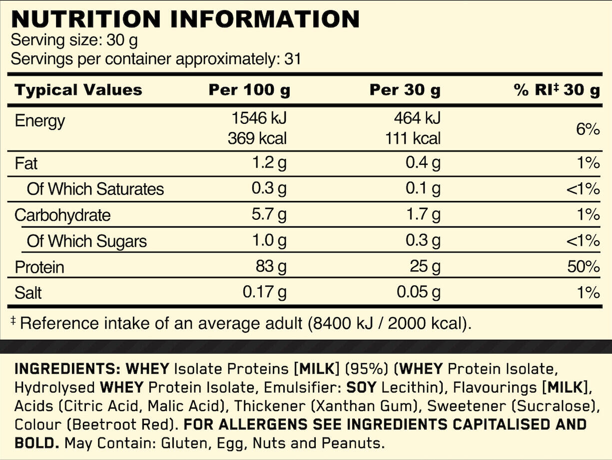 Gold Standard 100% Isolate 3/6