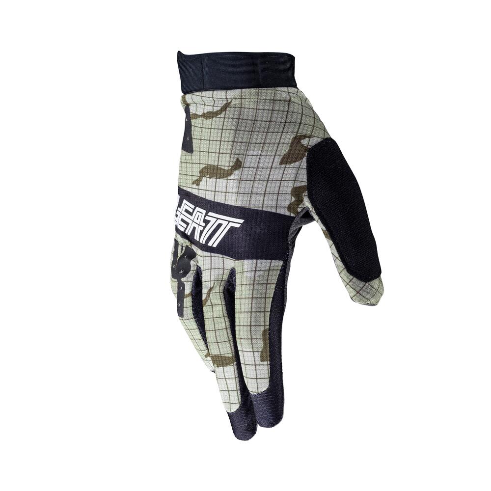 Gants VTT Gripr 1.0 avec paume MicronGrip sans couture Jaune Homme 2/7