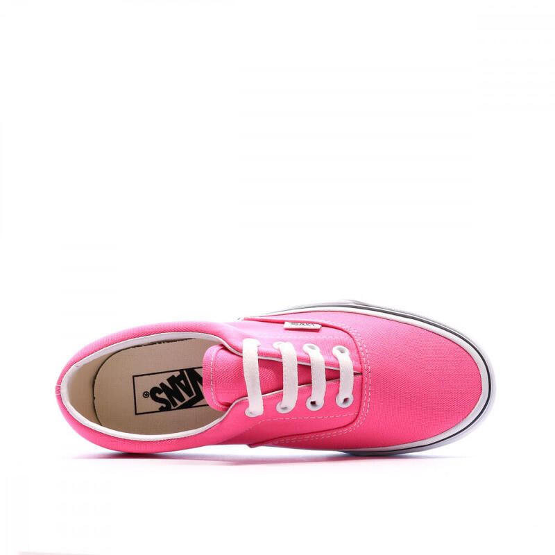 Chaussures rose femme Vans Neon Era