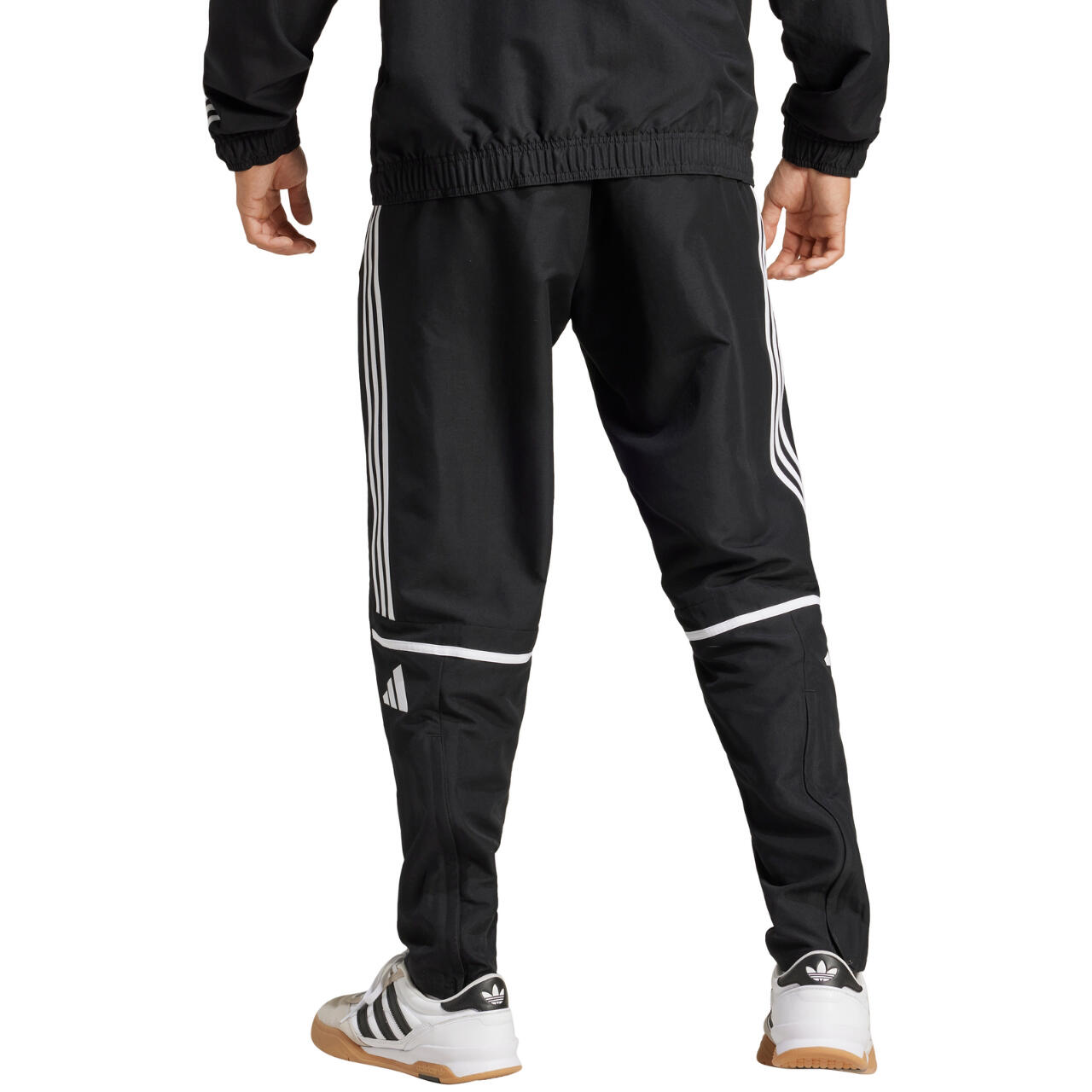 Pantaloni tuta adidas Squadra 25 Nero e Bianco 3/8