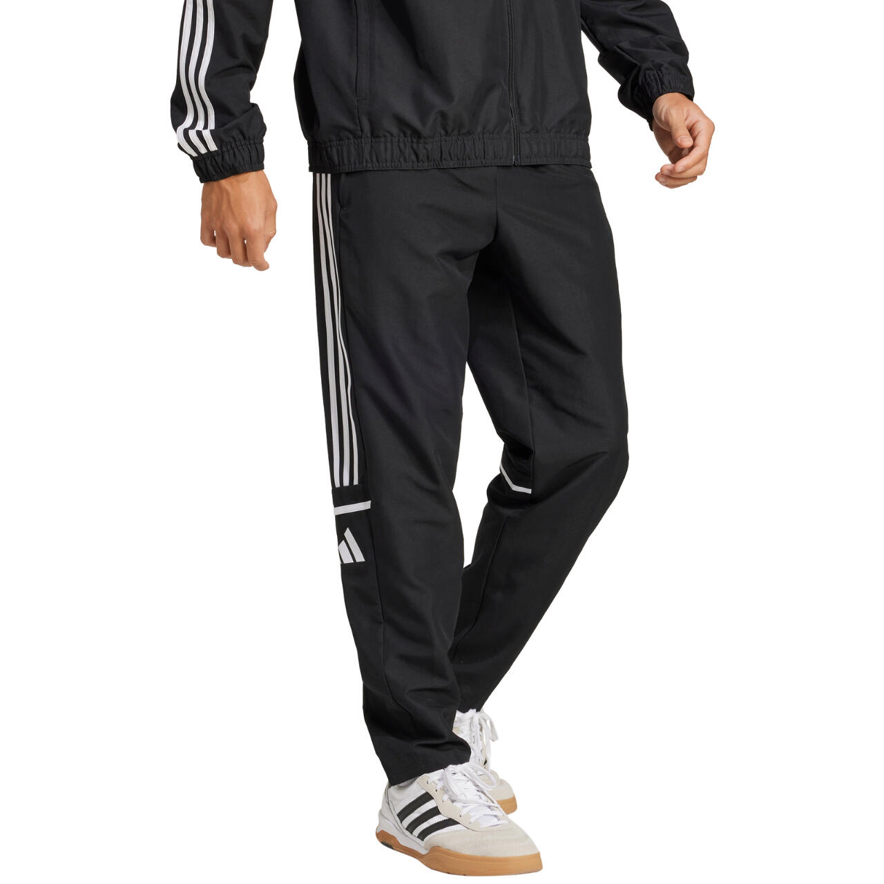 Pantaloni tuta adidas Squadra 25 Nero e Bianco 4/9