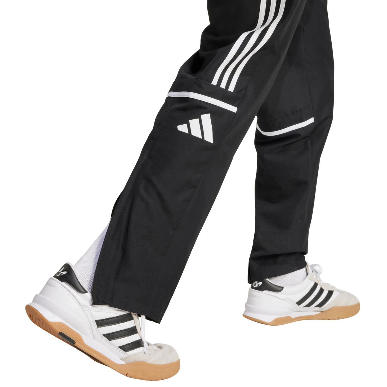 Pantaloni tuta adidas Squadra 25 Nero e Bianco 6/8