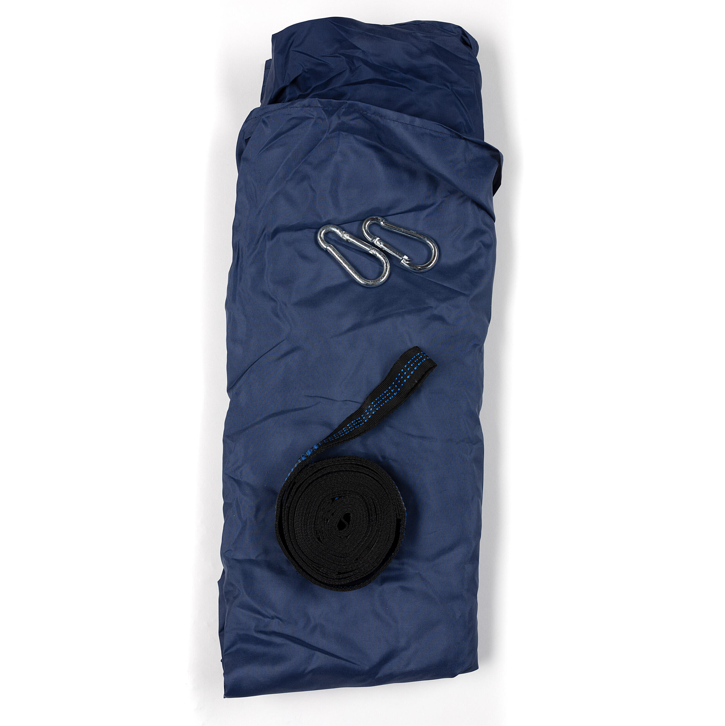 Travelnet Hangmat L240 x B140 - Blauw- 1 persoons 3/5