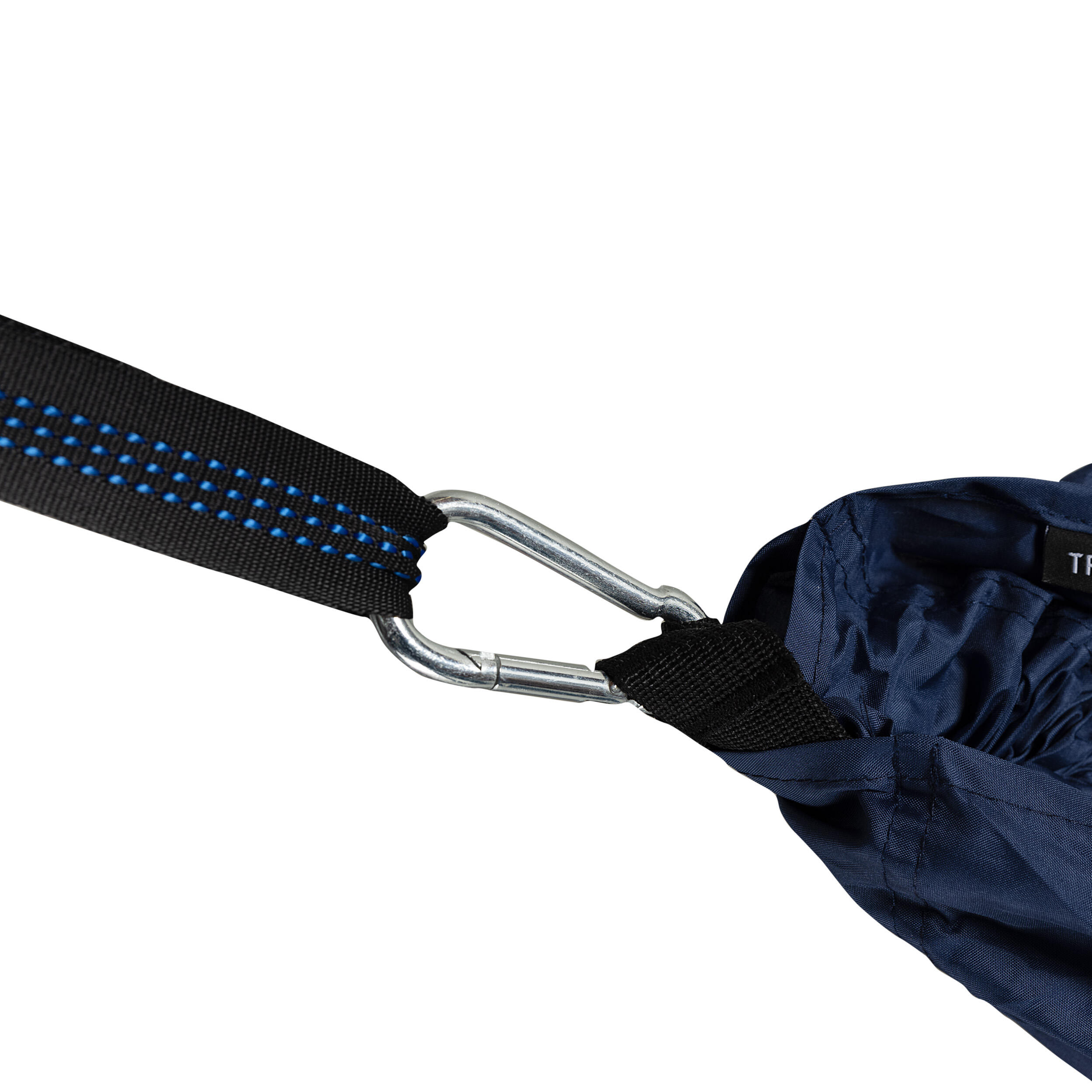 Travelnet Hangmat L240 x B140 - Blauw- 1 persoons 2/5