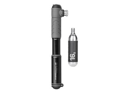 Topeak hybrid rocket hp minipomp zwart - perfect voor wielrenners