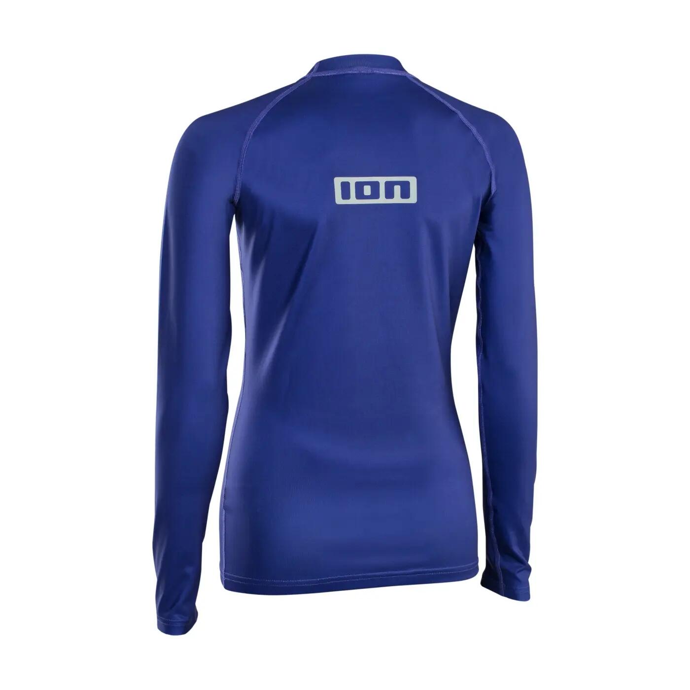 Koszulka surfingowa damska ION Lycra Promo LS concord-blue 2/2