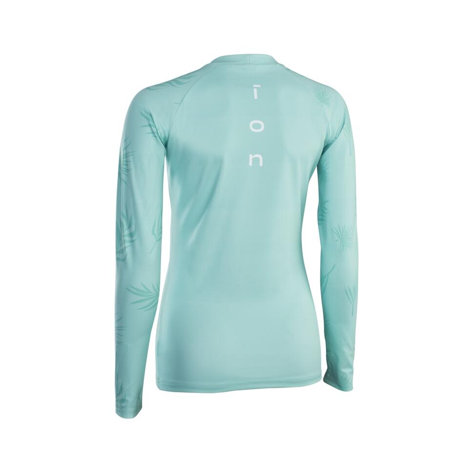 Koszulka surfingowa damska ION Lycra LS crystal blue