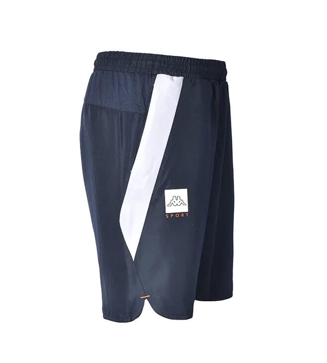 Pantalones cortos deportivos Kappa Slim Fit para hombre azul marino 3/3
