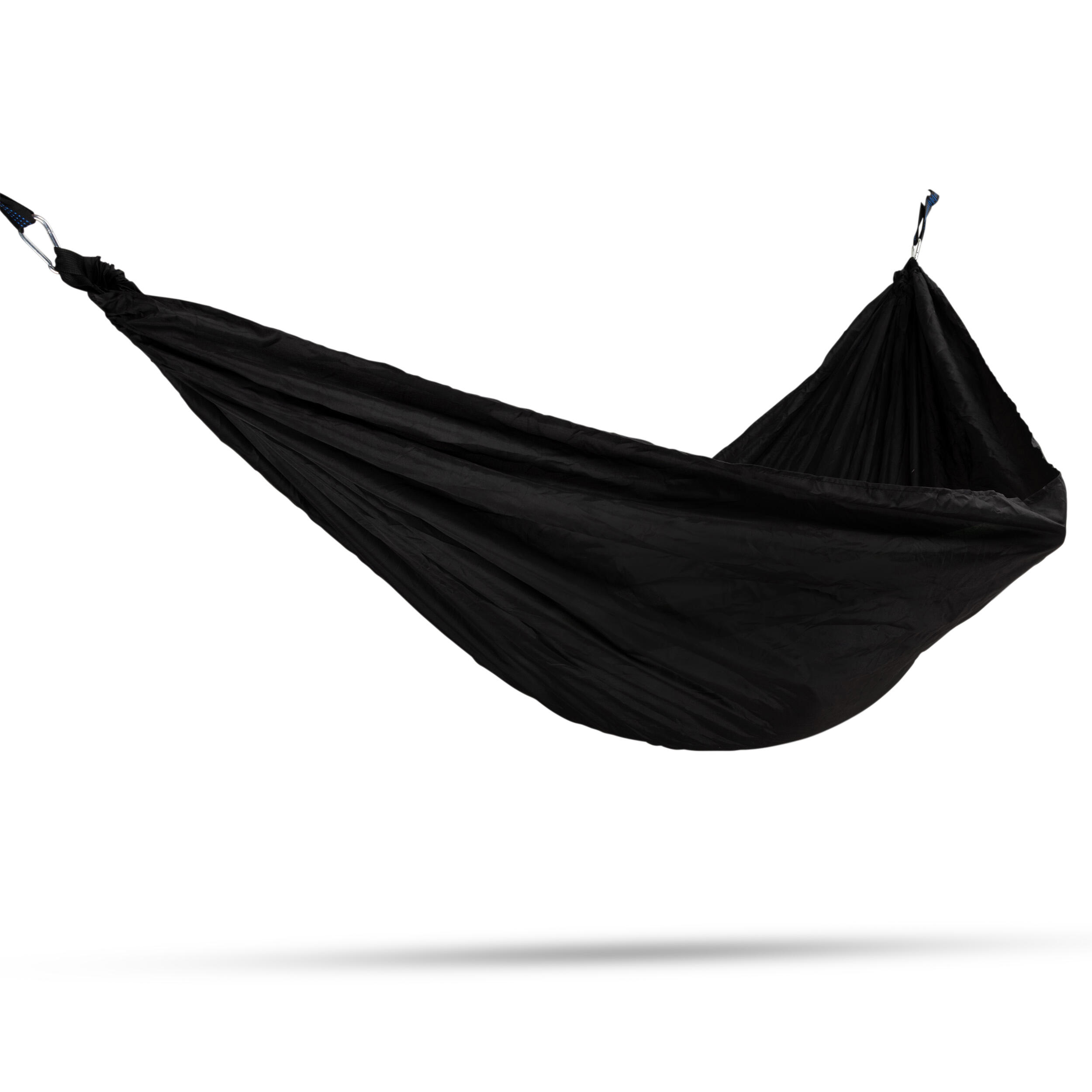 TRAVELNET Travelnet Hangmat L240 x B140 - Zwart- 1 persoons