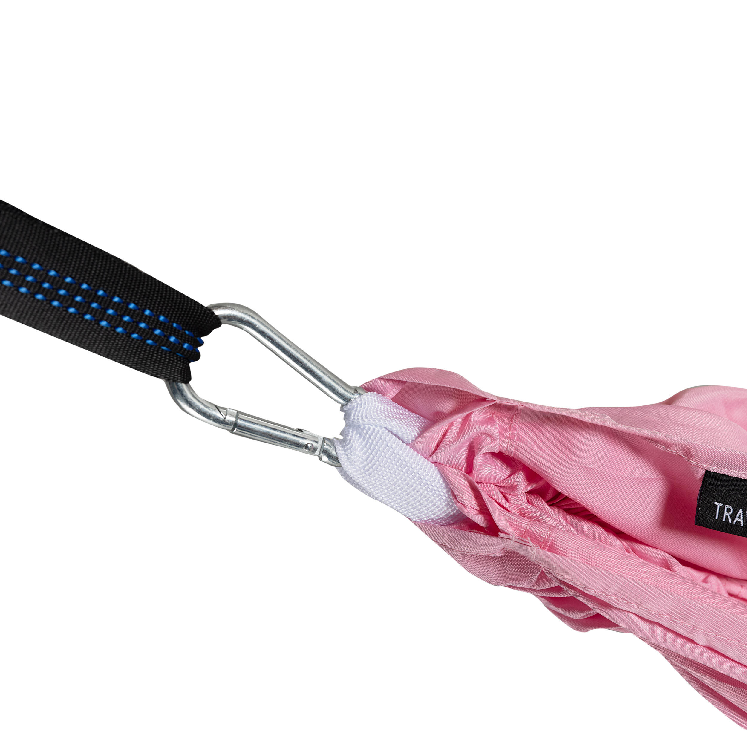 Travelnet Hangmat L240 x B140 - Roze- 1 persoons 2/5