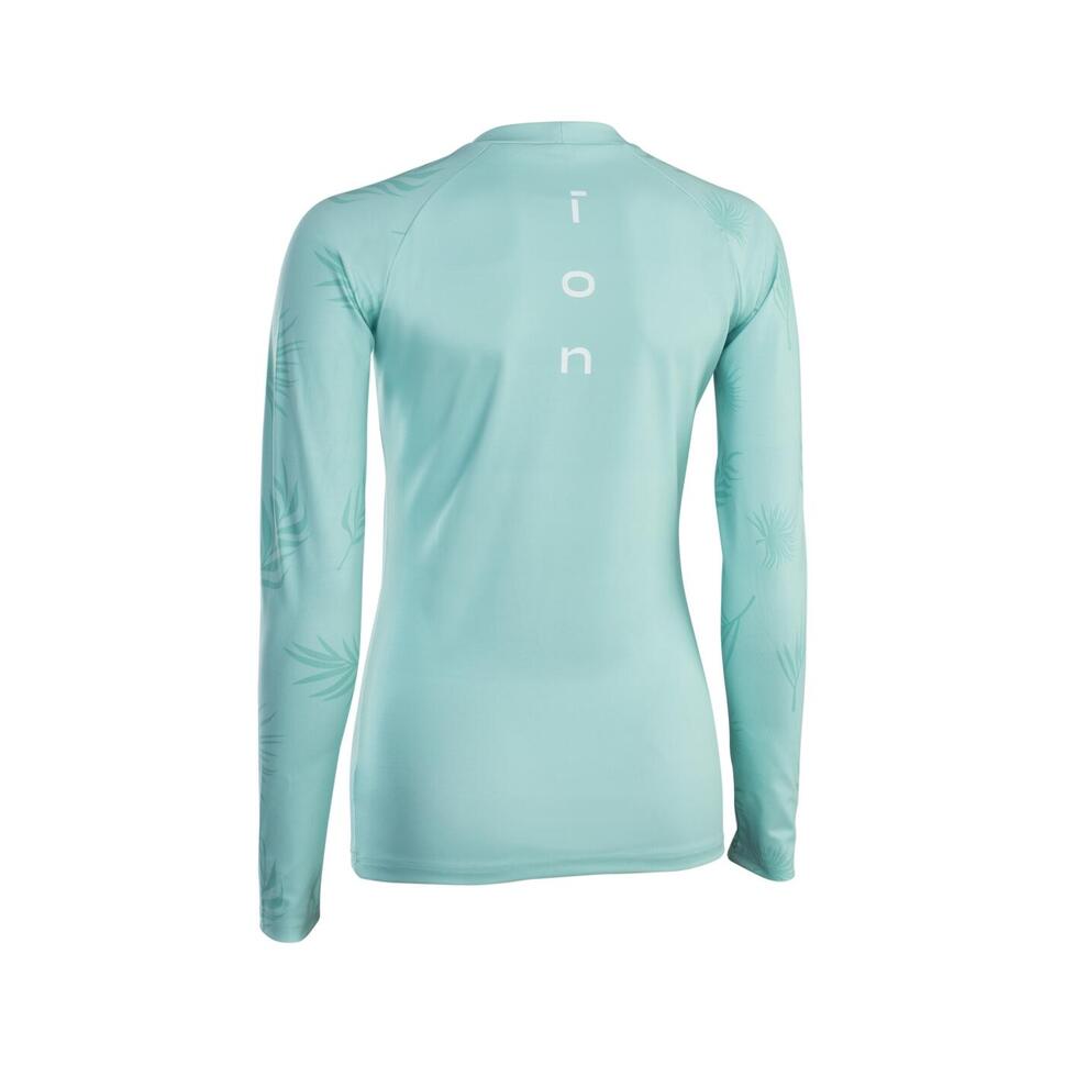 Koszulka surfingowa damska ION Lycra LS crystal blue
