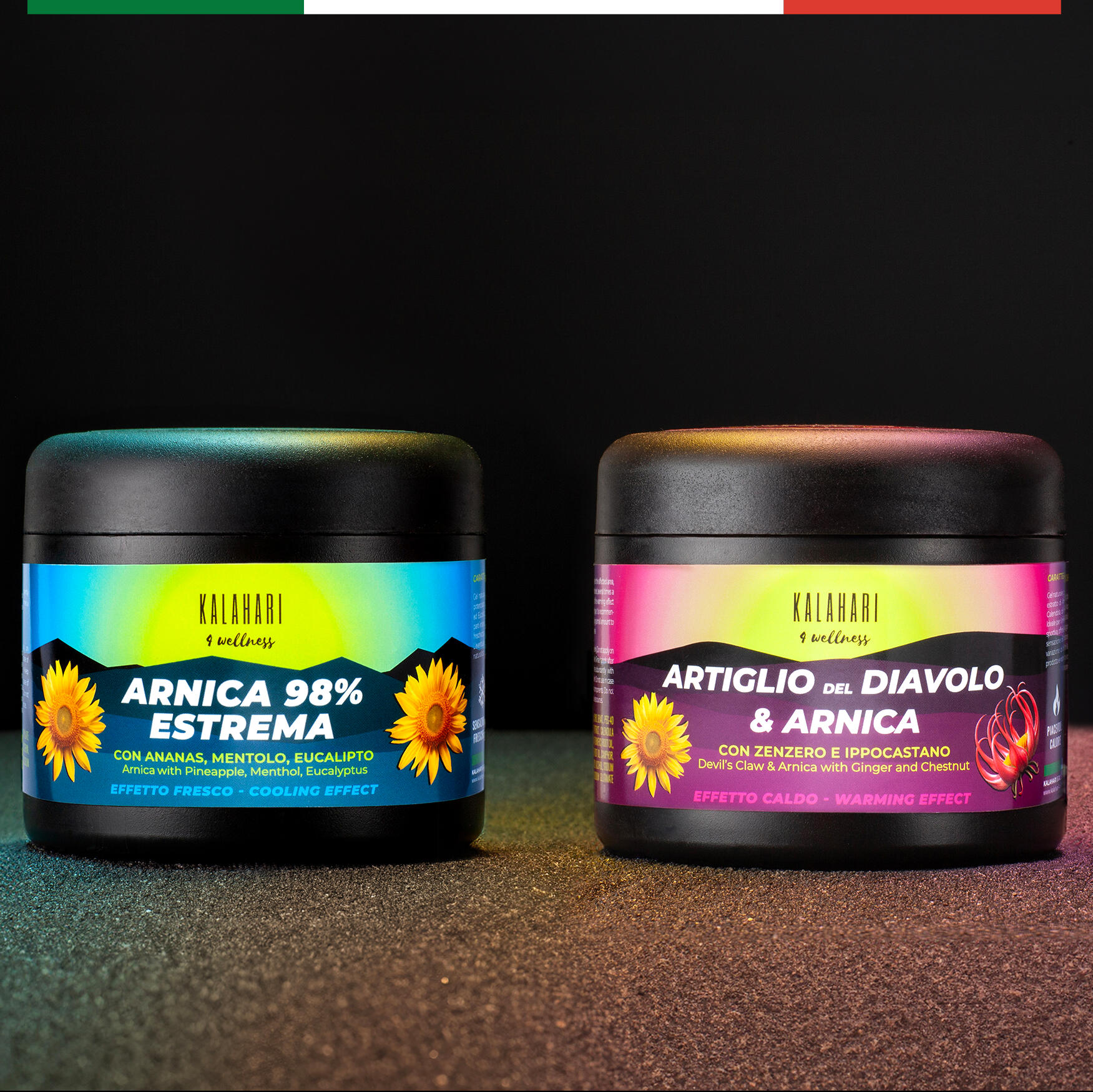 Artiglio del Diavolo e Arnica Gel - Extra Forte - Effetto Caldo, Made in Italy 7/7