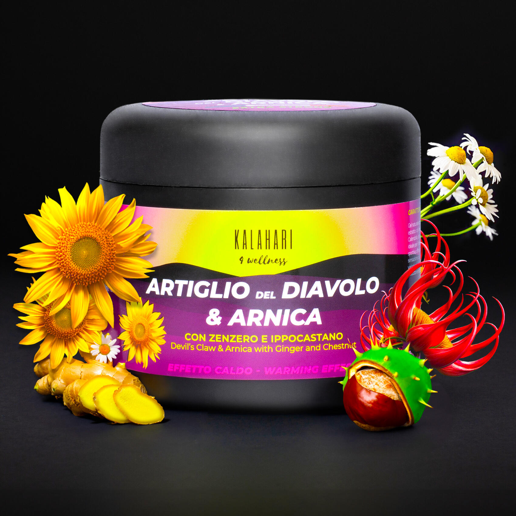 Artiglio del Diavolo e Arnica Gel - Extra Forte - Effetto Caldo, Made in Italy 3/7