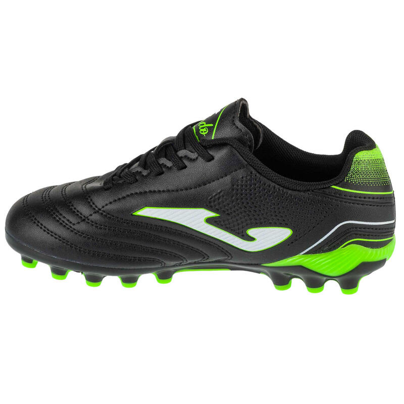 Pantofi cu crampoane Joma Toledo Jr 2501 AG Negru Piele Sintetică