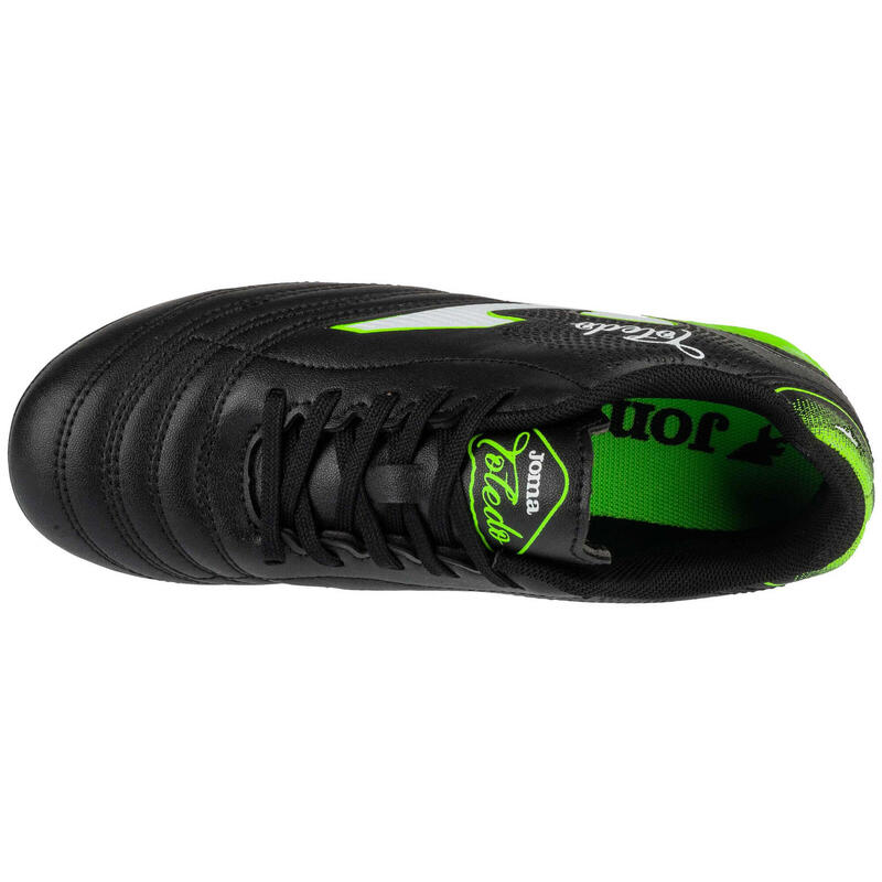 Pantofi cu crampoane Joma Toledo Jr 2501 AG Negru Piele Sintetică