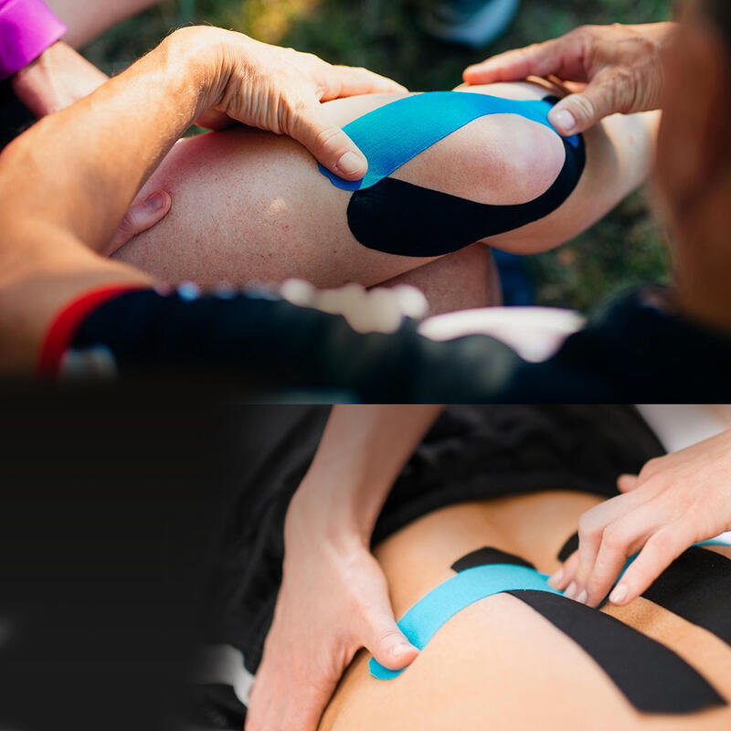 4 Role Profesionální Kinesiologické Pásky + e Book – Kinesio Tape 5cm x 5m