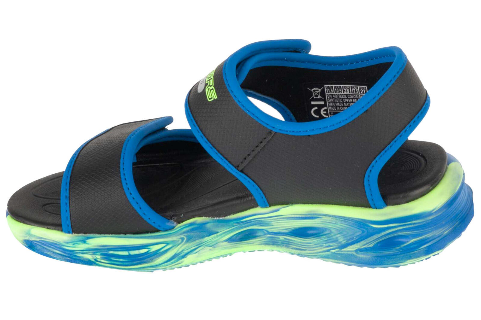 Sandały chłopięce, S-Lights: Sola Glow Sandal - Fusion Brights 2/4