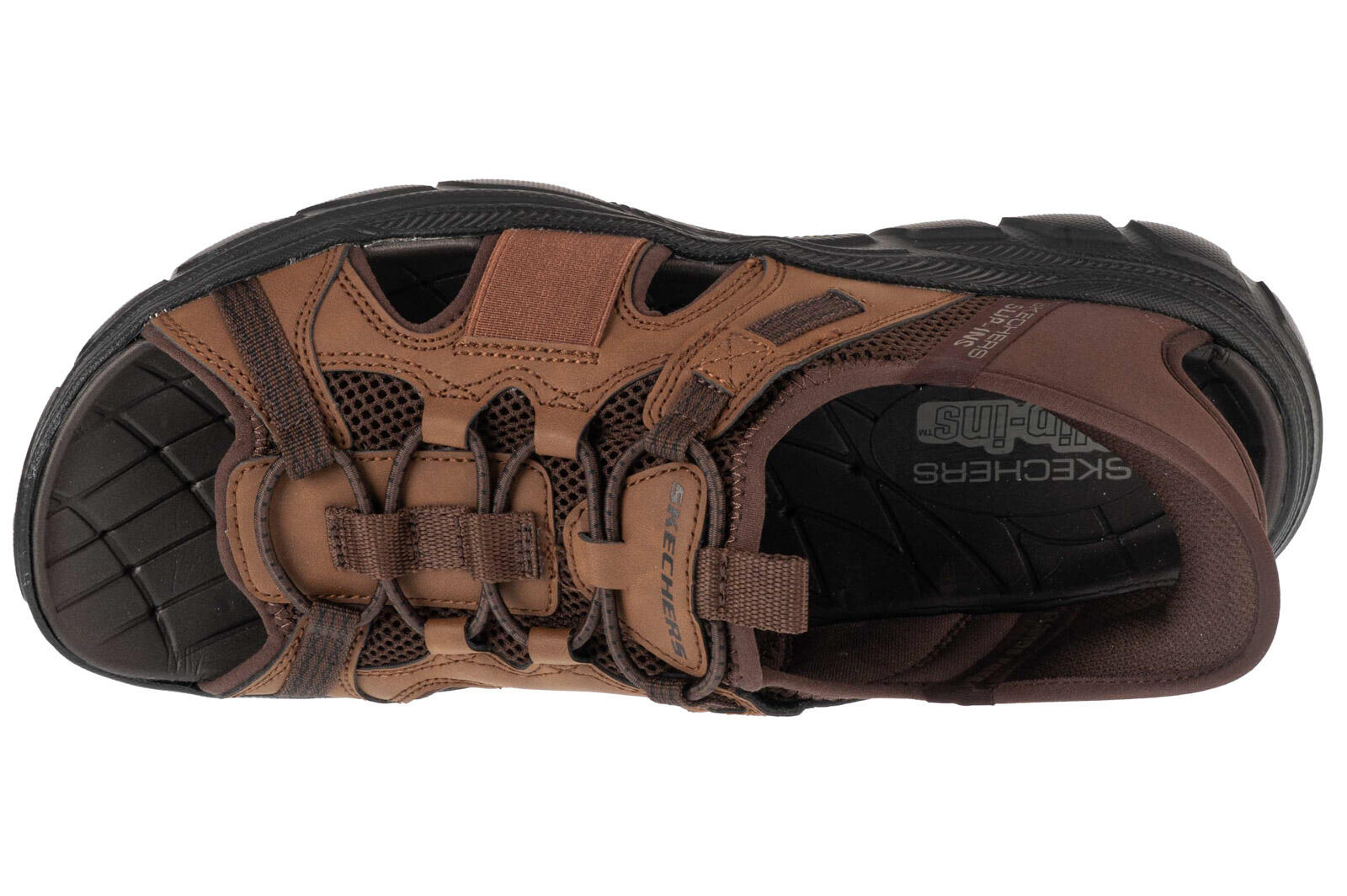 Sandalen Skechers Modell Slip-ins Revolted Ss Farbe Brown 3/5