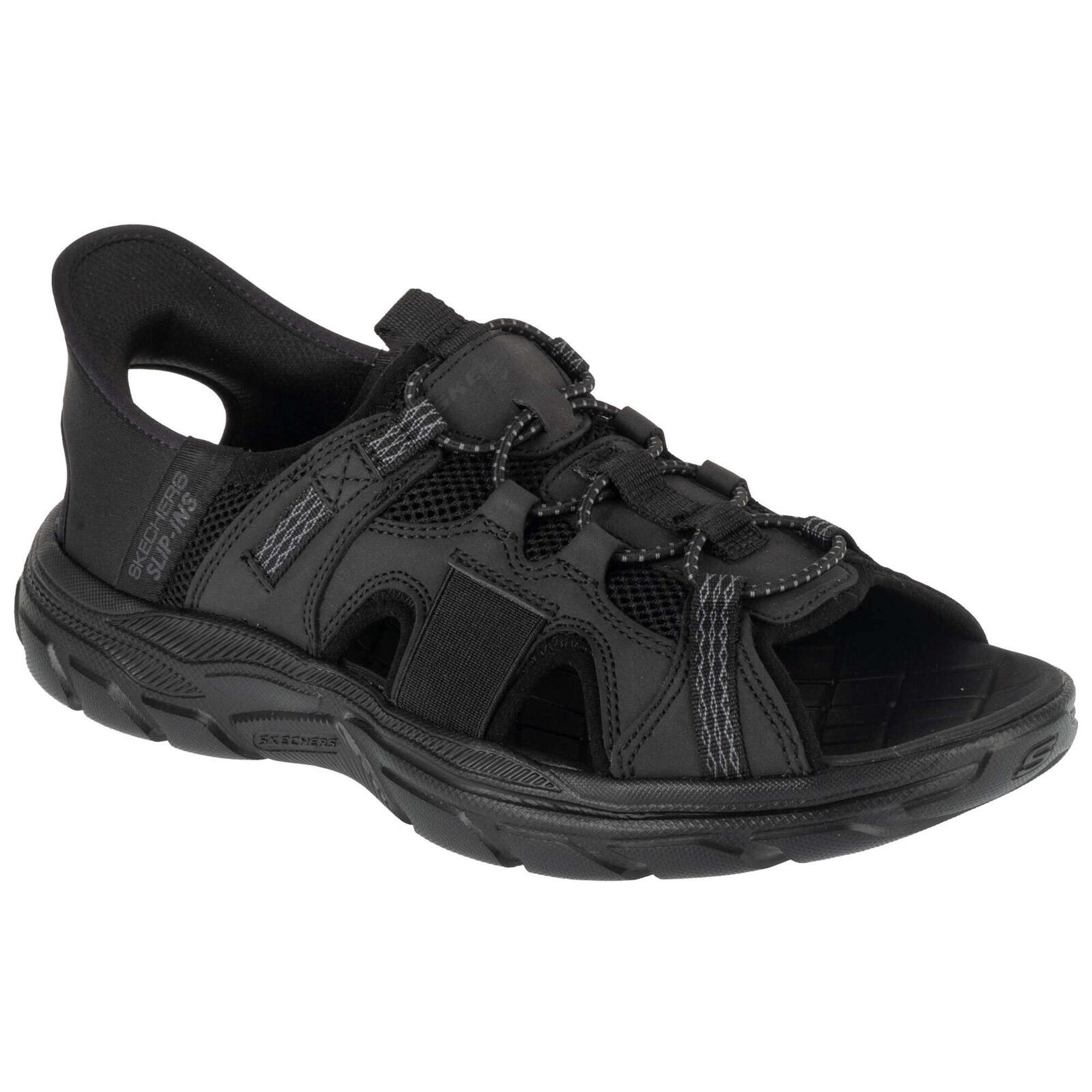 Skechers - Sandales Skechers Modèle Slip-ins Revolted Ss Couleur Noir - Sandales - Noir - 42 - Decathlon