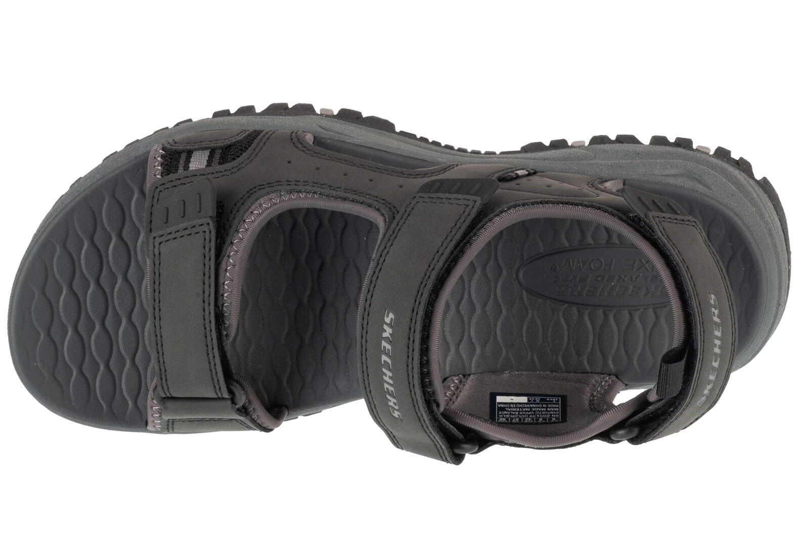 Sandales Skechers Modèle Prewitt Couleur Noir 3/5