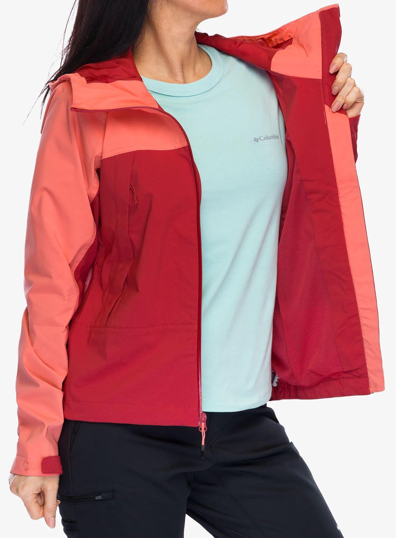 Kurtka przeciwdeszczowa damska Columbia Boulder Falls Jacket 4/7