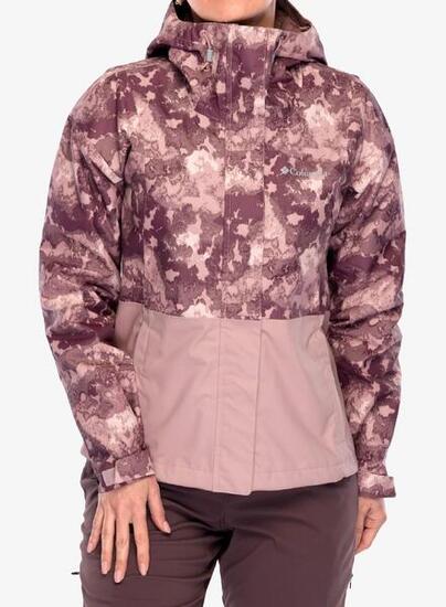 Giacca antipioggia da donna Columbia Hikebound Printed