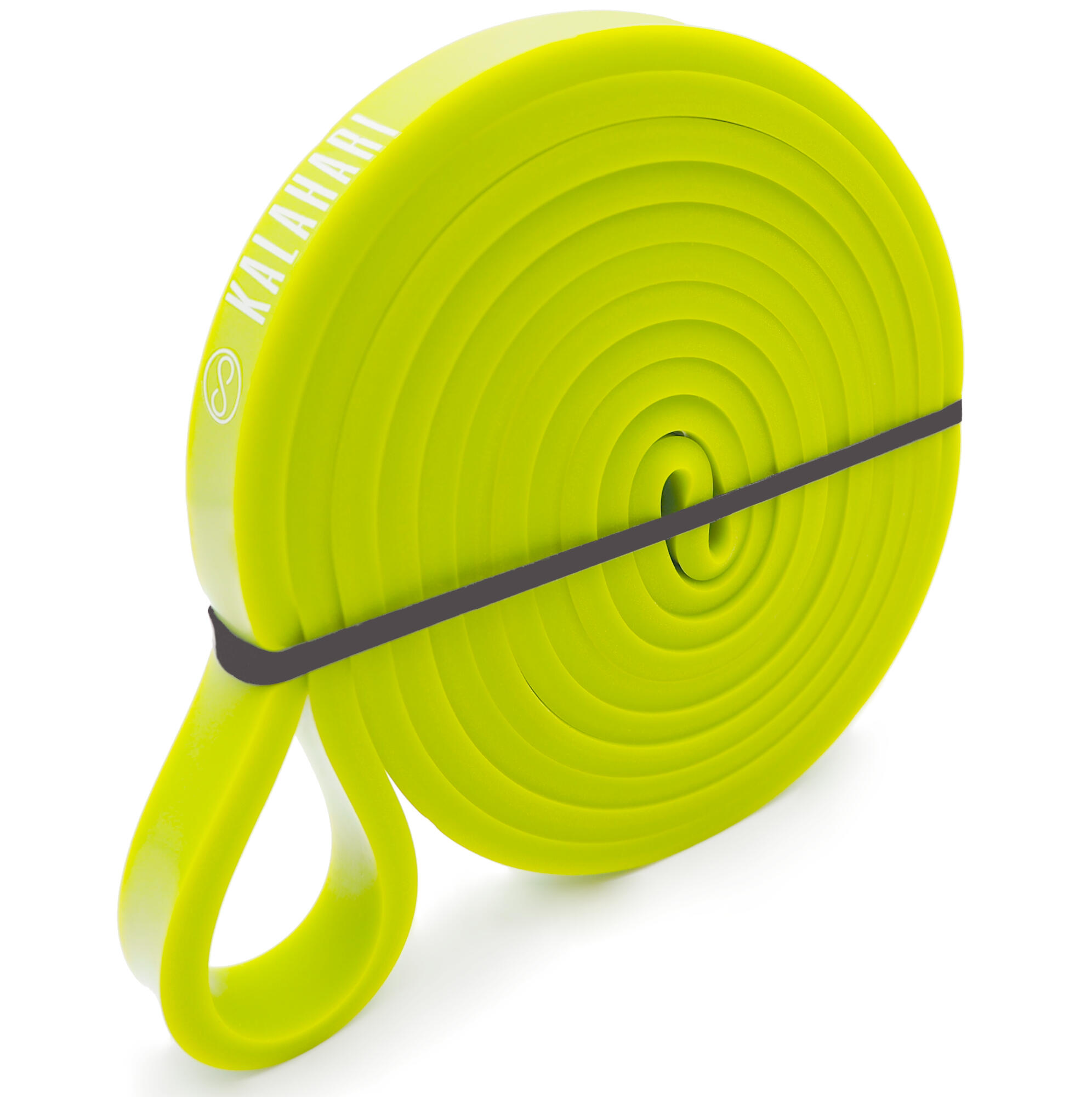KALAHARI 4 WELLNESS Banda Elastica Gialla da 5 a 15 kg, Elastico fitness per allenamento, Stretching