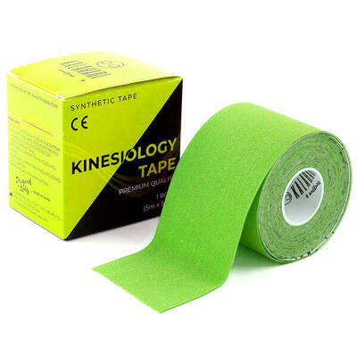 Kinesiologie Tape mit e-Book - Elastisches Kinesiotape 5cm x 5m HAUTFARBE