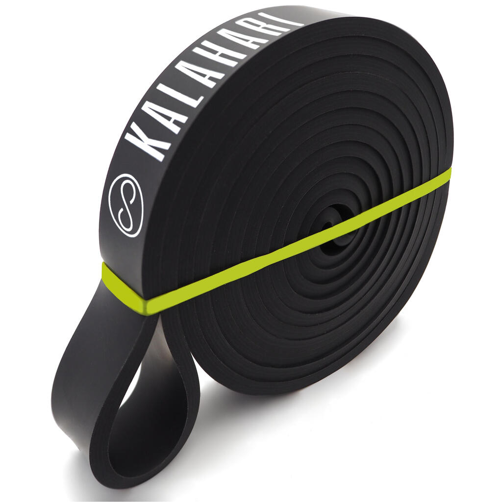 Resistance Band Black 10 to 30 kg, Fitness Band for Training and Pull Up