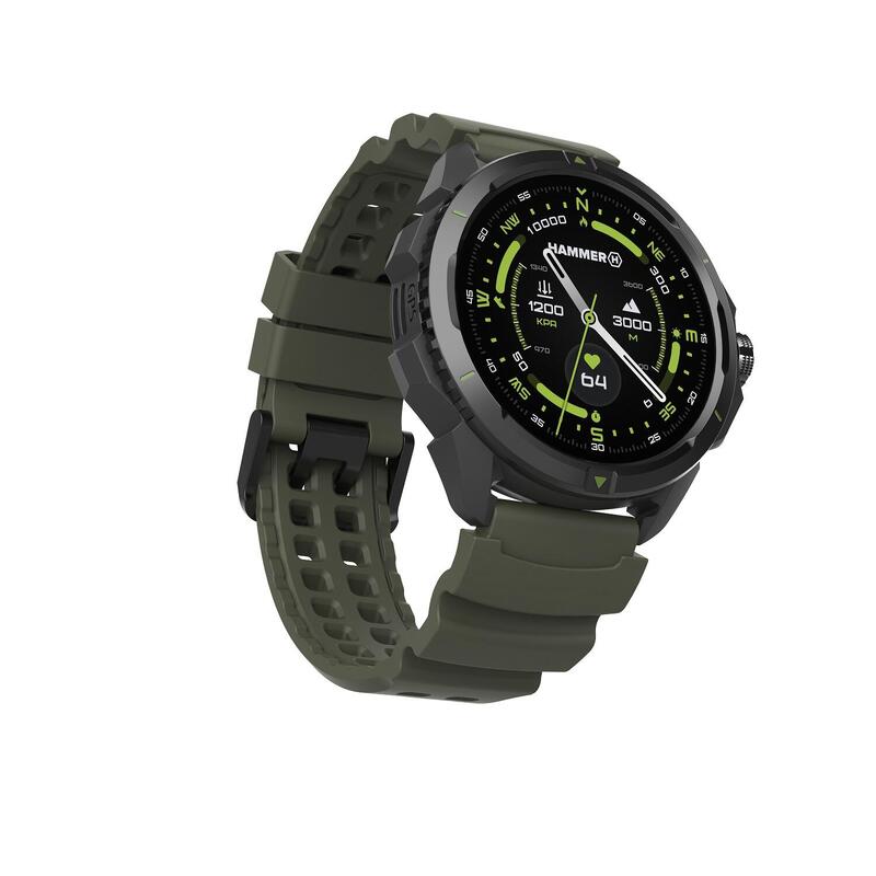 Smartwatch sportowy Hammer Watch 2 Military Edition