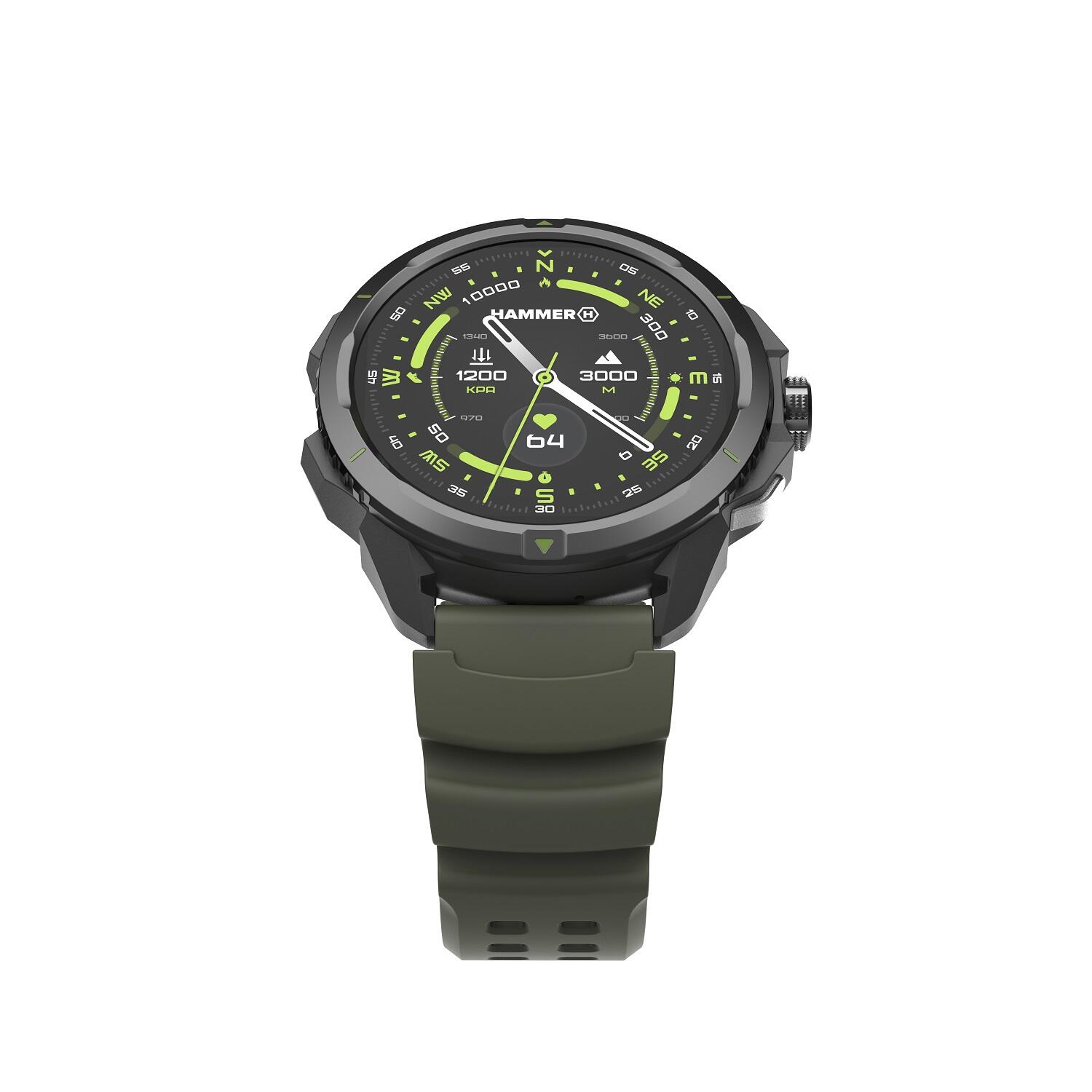 Montre connectée de sport Hammer Watch 2 édition militaire 6/7