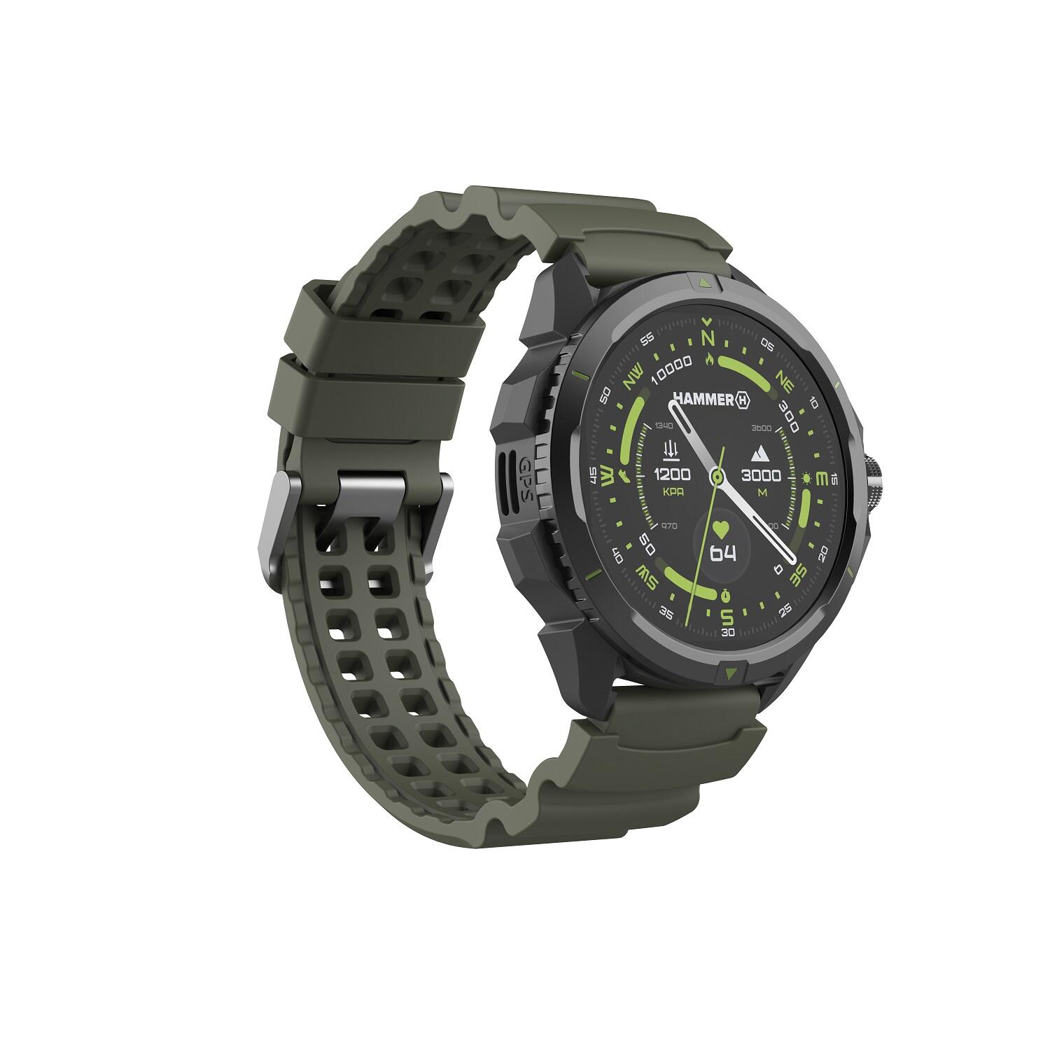 Montre connectée de sport Hammer Watch 2 édition militaire 3/7