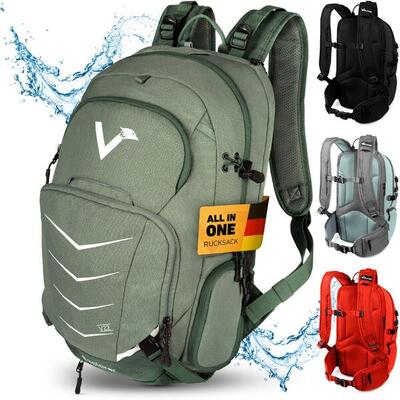 Rucksack Wanderrucksack Naturwandern Reiserucksack Wasserfest 22 L - Explorer