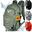 Mochila trekking natureza viagem impermeável 22 L - Explorer