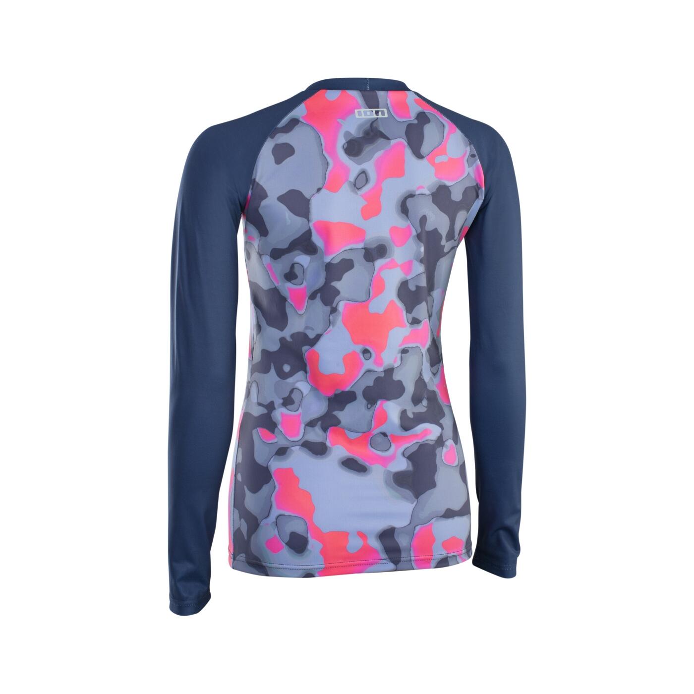 Camiseta de manga longa para natação feminina ION Lizz UV capsule pink 2/3