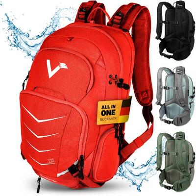Rucksack Wanderrucksack Naturwandern Reiserucksack Wasserfest 22 L - Explorer