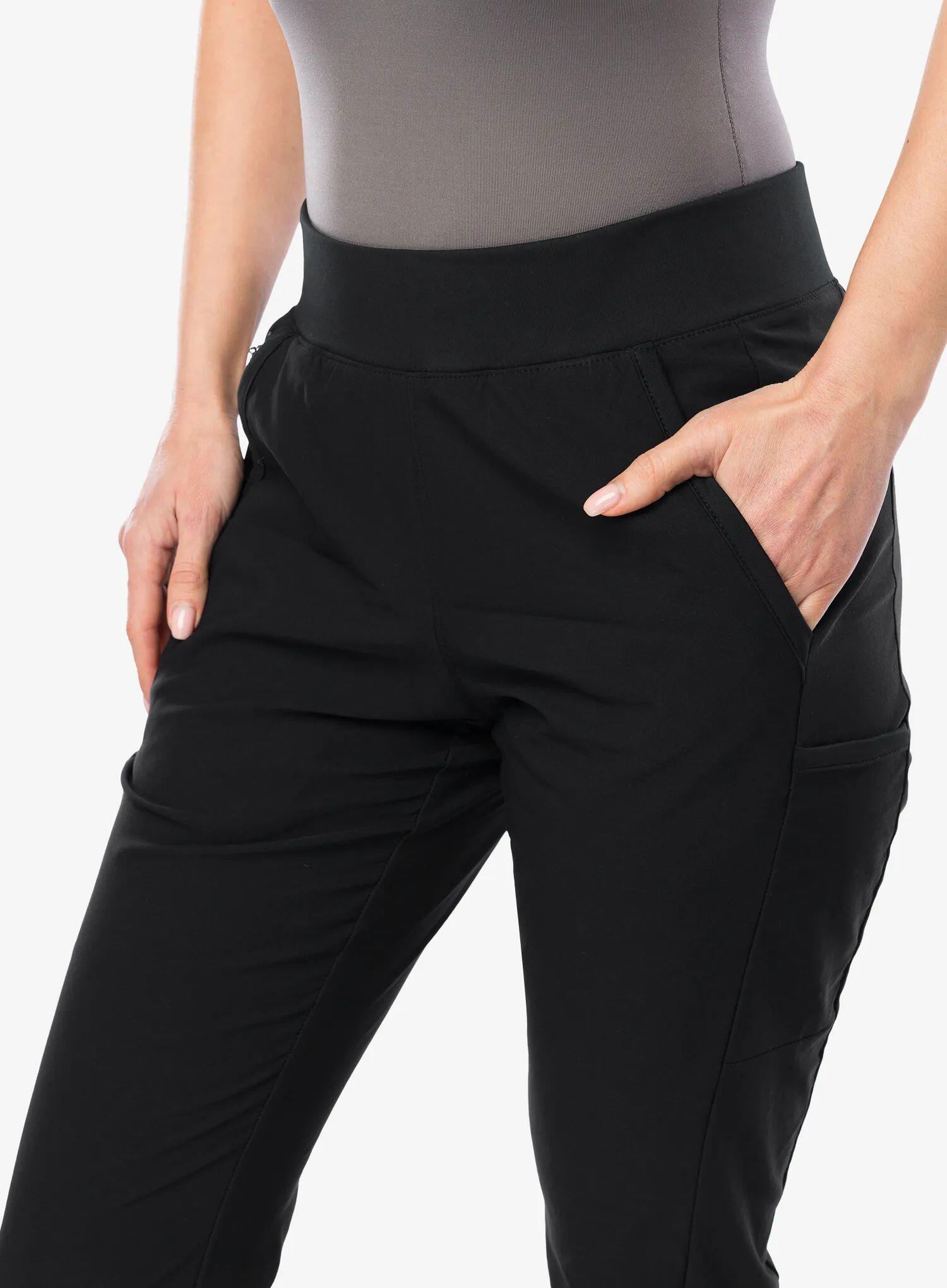 "Leslie" Hosen für , Wandern Damen Schwarz 5/7