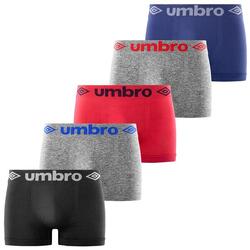 Lot de 5 Boxers homme sans couture