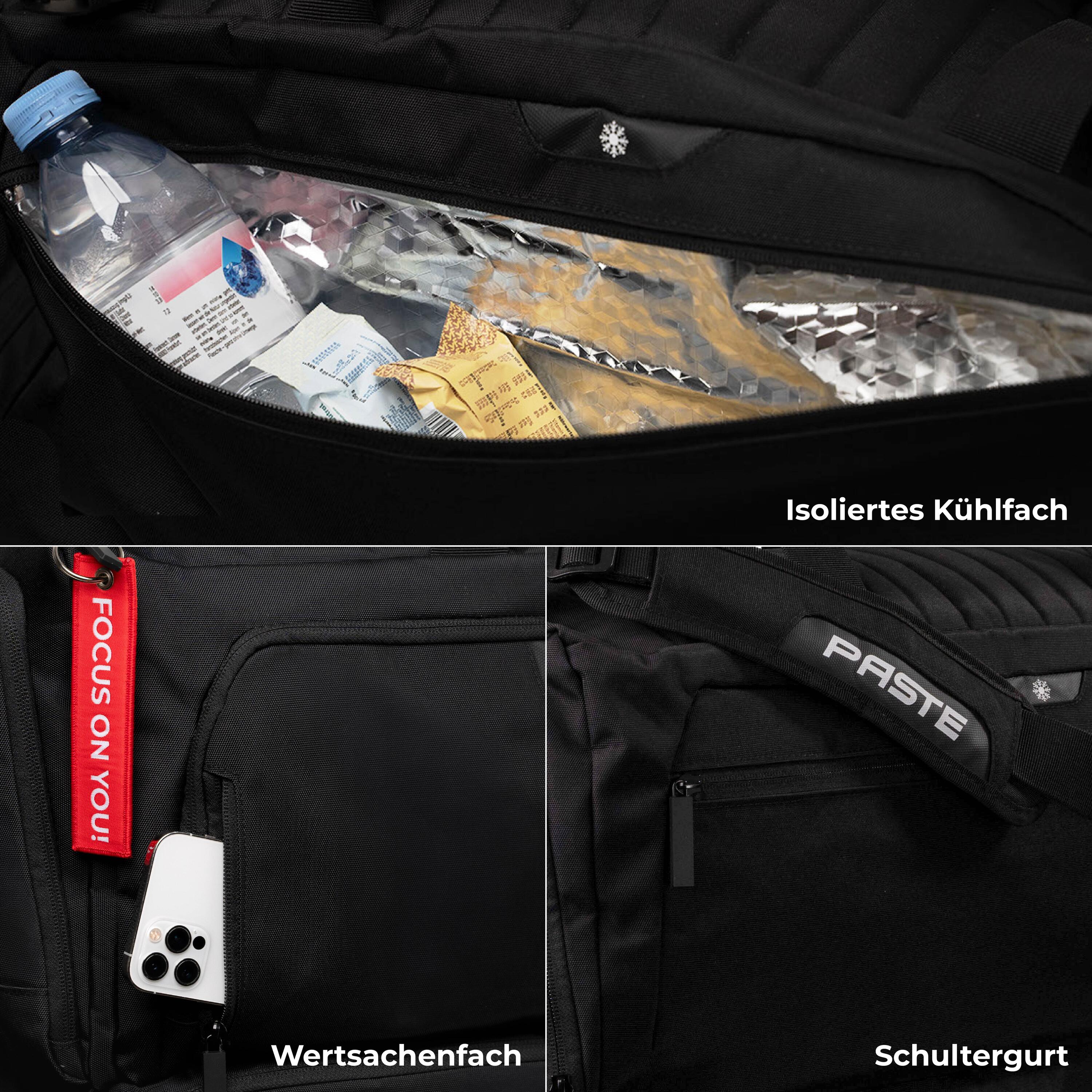 Sac de sport ALL IN PRO 68L - Fonction sac à dos, chaussures & isotherme 6/7