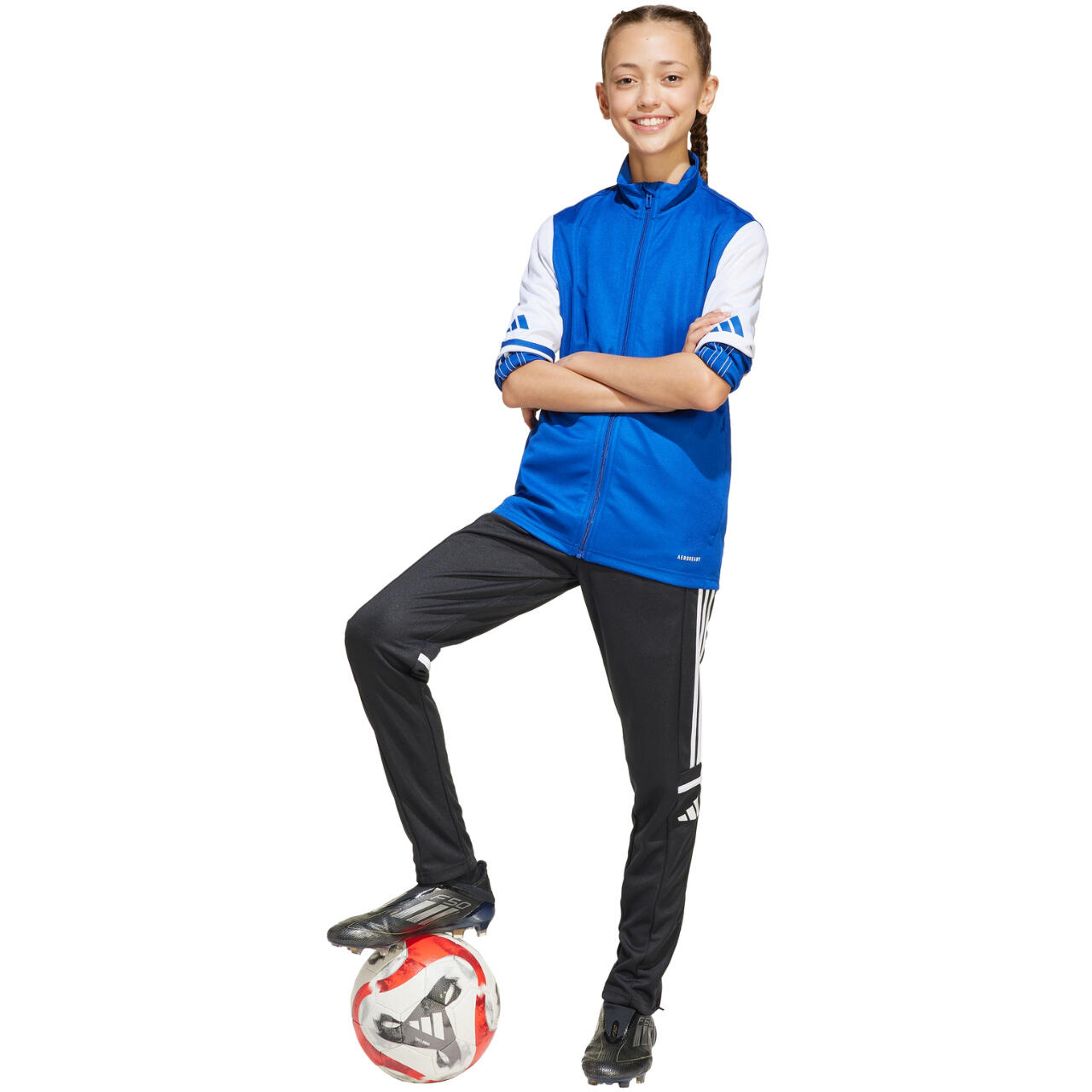 Felpa Adidas Sport Sq25 Tr Jkt Y Junior 7/7