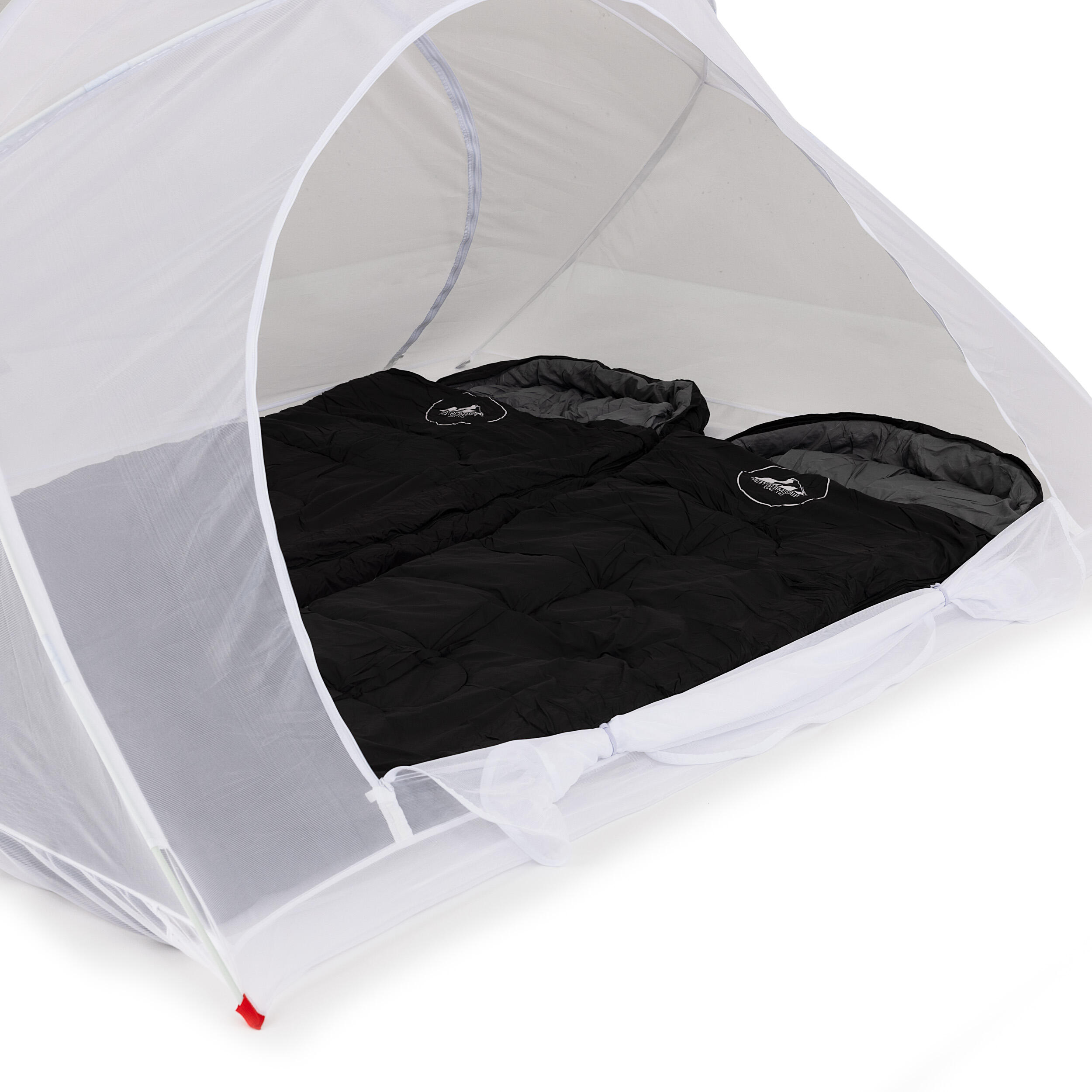 Travelnet Tenda con zanzariera da viaggio Handy II  impregnata bianco 2 persone 6/7