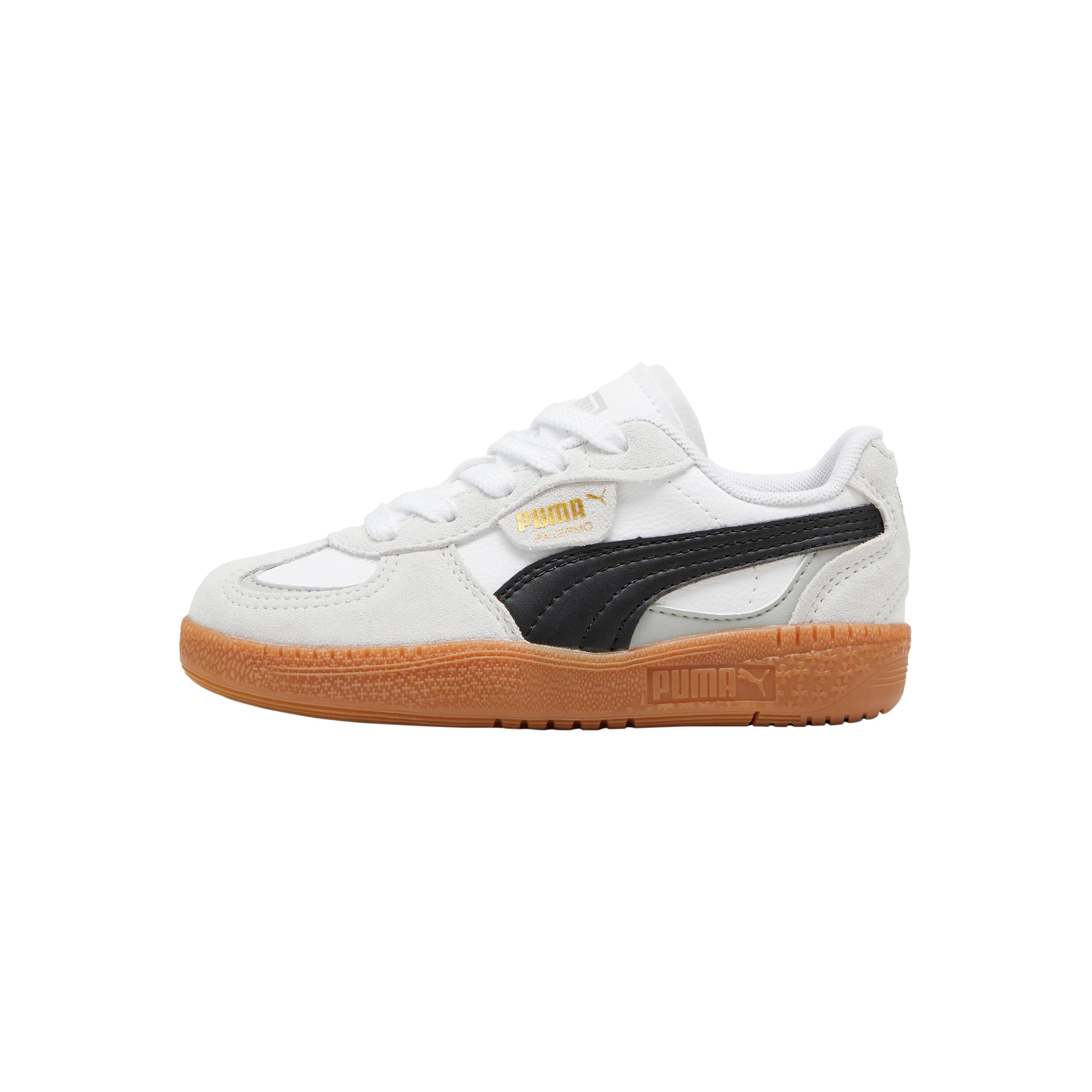 Puma - Basket Cuir Enfant Puma Palermo Moda Ps - Baskets - Blanc|noir - 29 - Decathlon