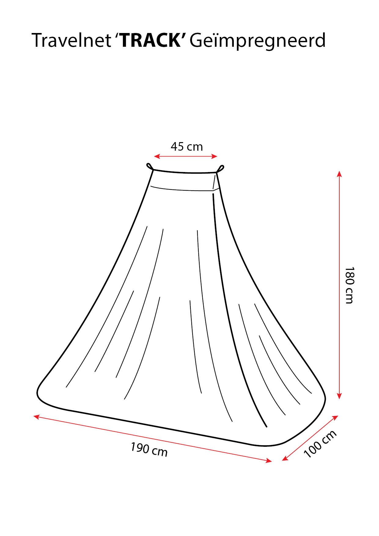 Travelnet zanzariera da viaggio TRACK impregnata L195x L90x H140cm 1 pers. 6/7